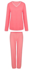Пижама из хлопчатобумажного трикотажа
