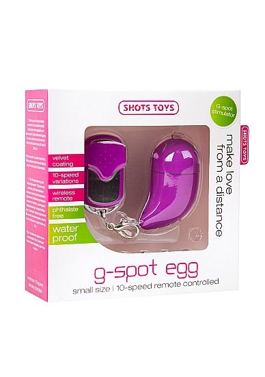 Фиолетовое виброяйцо G-spot Egg Small