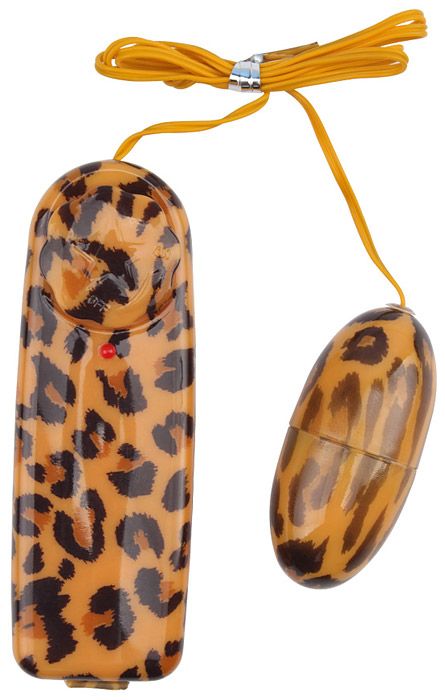 Леопардовое виброяйцо Leopard Print Love Egg