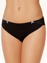 Женственные трусы из хлопкового эластичного полотна