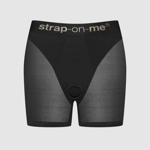 Трусики-шорты для фиксации насадок Strap-on-me Harness Lingerie Halo - size XL