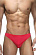 Мужские красные трусы-тонги на застежке