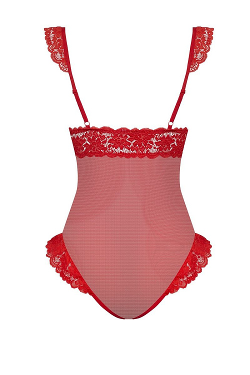 Соблазнительное боди с кружевом