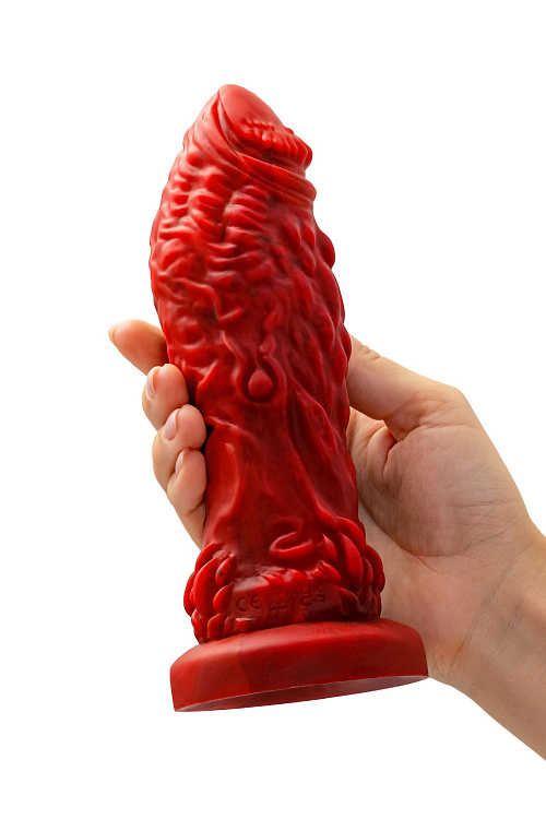 Силиконовый вибратор Monster Docus - 21,7 см.