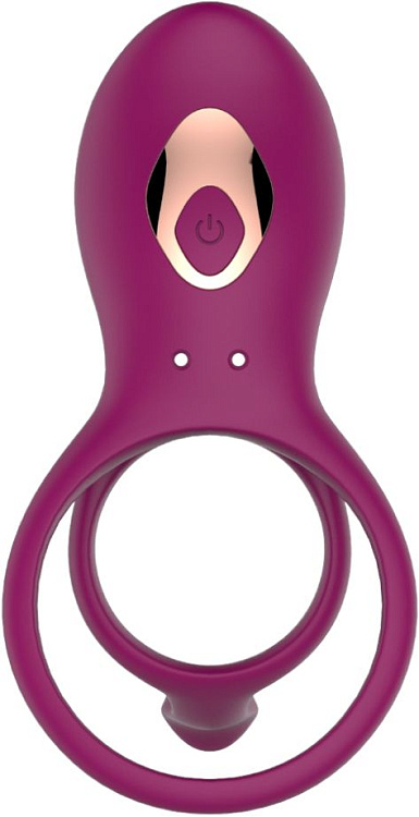 Сливовое эрекционное виброкольцо кольцо AN Germ