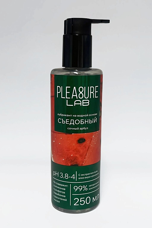 Лубрикант на водной основе Pleasure Lab с ароматом арбуза - 250 мл.