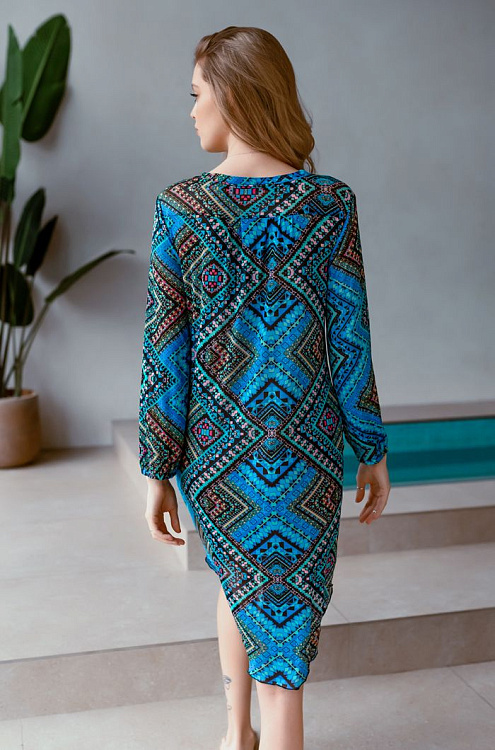 Яркая туника Anna для пляжа