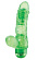 Зелёный гелевый вибраторJELLY JOY 6INCH 10 RHYTHMS GREEN - 15 см.