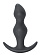 Серая фигурная анальная пробка Fantasy - 12,5 см.
