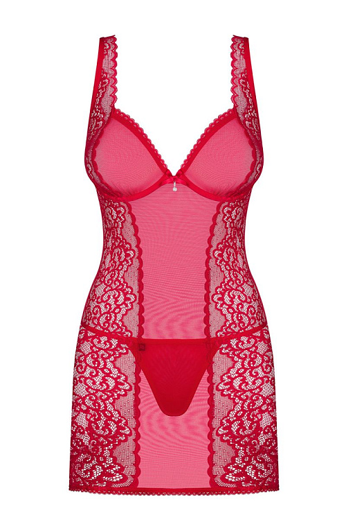 Роскошная коротенькая сорочка Rougebelle