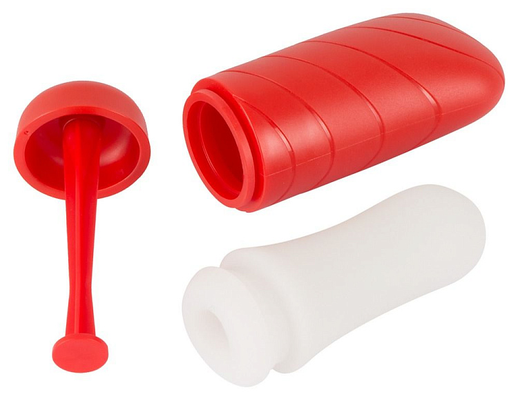 Мастурбатор в тубе Classic Red