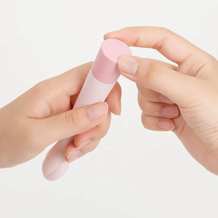 Розовый вибратор Iroha Koharu Benitsubomi - 16 см.