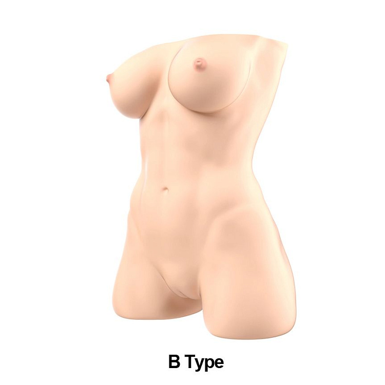 Телесный мастурбатор-торс Jessica B