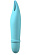 Голубой мини-вибратор Universe Teasing Ears - 12,5 см.