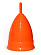 Оранжевая менструальная чаша OneCUP Classic - размер S