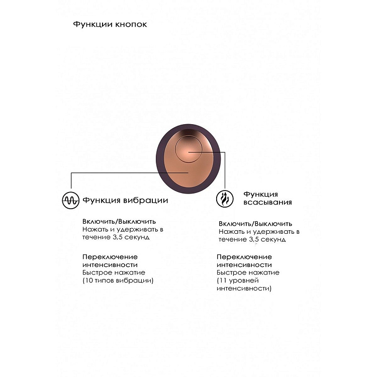 Фиолетовый клиторальный вакуум-волновой массажер Irresistible Invincible