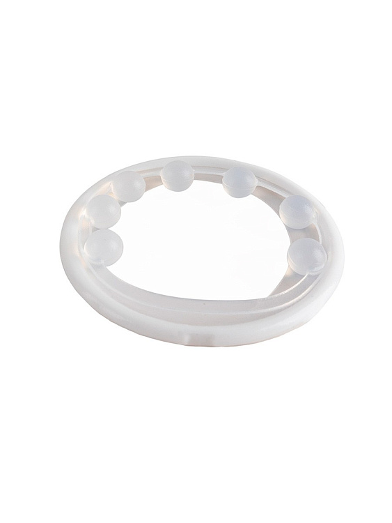 Эрекционное кольцо с мягкой стимулирующей насадкой