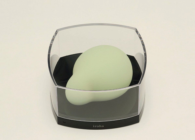 Зелёный вибромассажер для женщин IROHA MIDORI