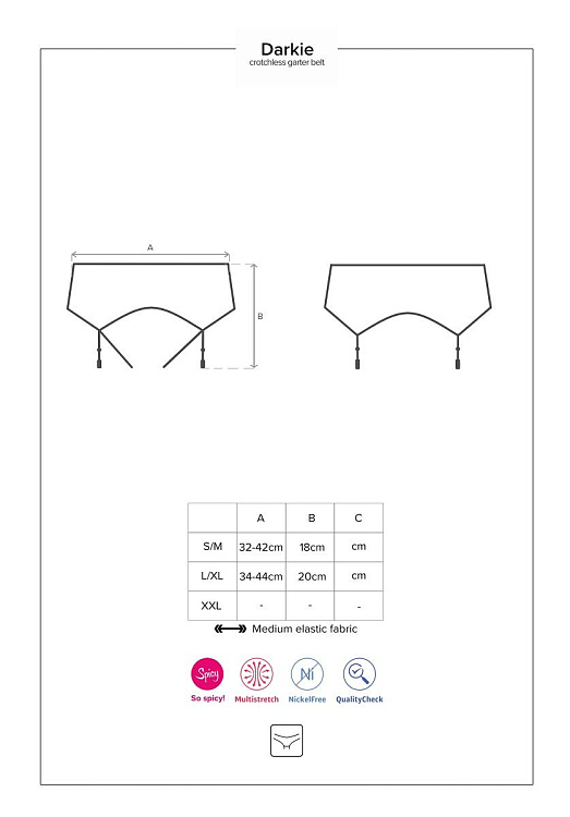 Пояс-трусики Darkie