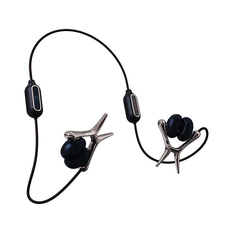 Интерактивные вибрирующие зажимы для сосков N1