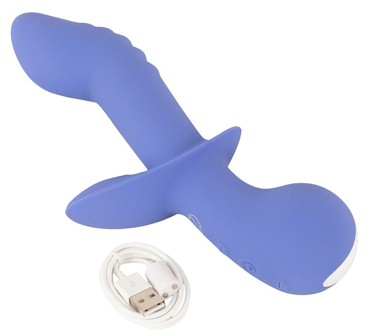Сиреневый вибратор AWAQ.U Vibrator 02 - 21,6 см.