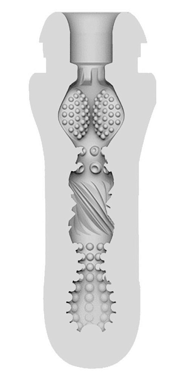 Мастурбатор в тубе Classic Red