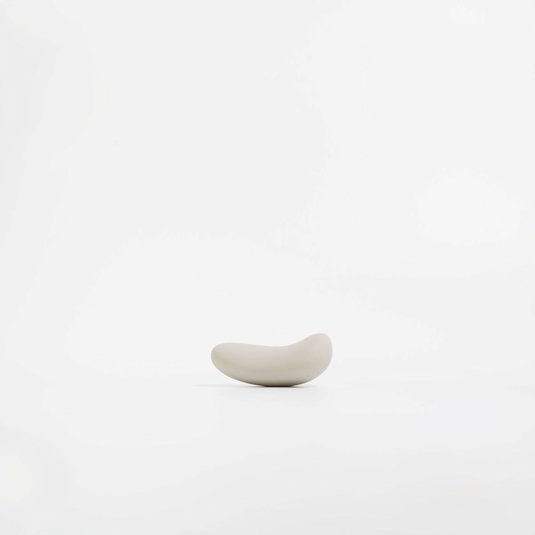 Серый вибромассажёр Opal