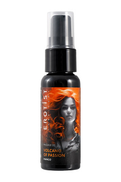 Гель с эффектом вибрации Volcano Of Passion со вкусом манго - 25 мл.