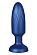 Синяя анальная пробка G Stuck - 10 см.