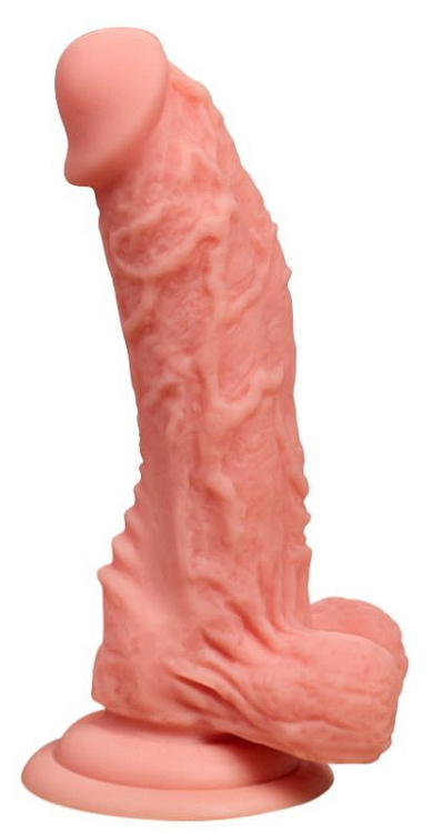 Телесный поясной фаллоимитатор Vander Harness Series 6.3 - 18 см.