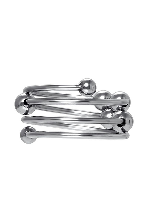 Большое металлическое кольцо под головку пениса