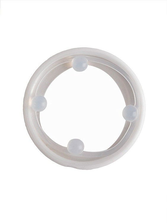Эрекционное кольцо с 4 стимулирующими шариками