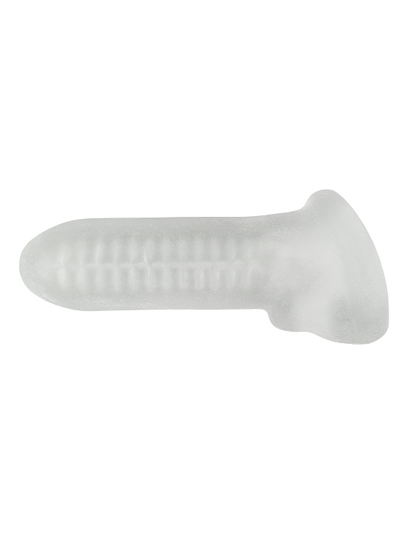 Белый фаллоудлинитель Striker - 13,5 см.