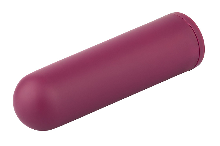 Сливовая вибропуля Java - 7,8 см.