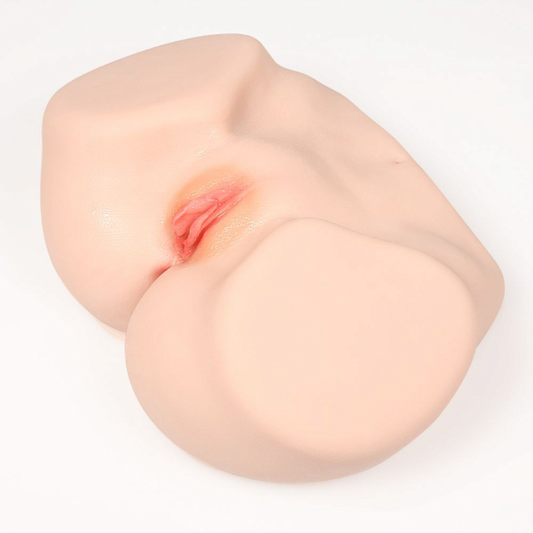 Мастурбатор-полуторс с двойным слоем материала Vanilla Onahole Real Vagina