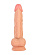 Телесный фаллоимитатор Baz - 19 см.