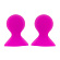 Ярко-розовые помпы для сосков LIT-UP NIPPLE SUCKERS LARGE PINK