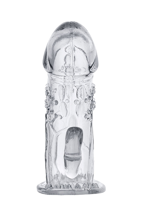 Прозрачная насадка на пенис Uco - 13 см.