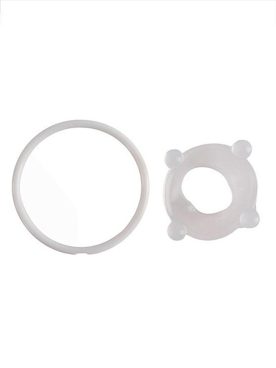 Эрекционное кольцо с 4 стимулирующими шариками