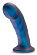 Синяя насадка-фаллоимитатор Rebellion 5.75 Inch Pegging Dildo - 14,6 см.