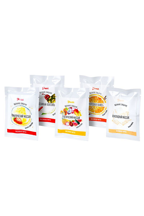 Набор из 5 плиток для массажа  Идеальное свидание