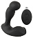 Черный вибростимулятор простаты RC Prostate Massager - 13,1 см.