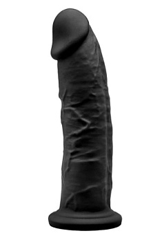 Черный фаллоимитатор SILEXD Model 2 - 19 см.