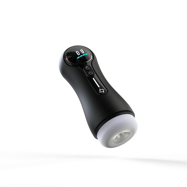 Мастурбатор в колбе с вибрацией и всасыванием