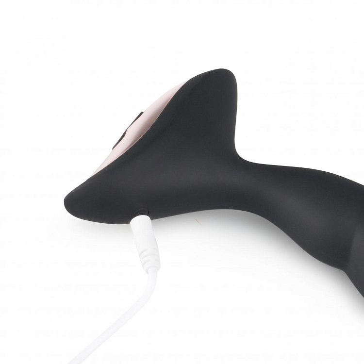 Черный вибростимулятор простаты Pick Me - 12,5 см.