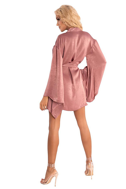 Роскошный пеньюар-кимоно FaomiI с поясочком