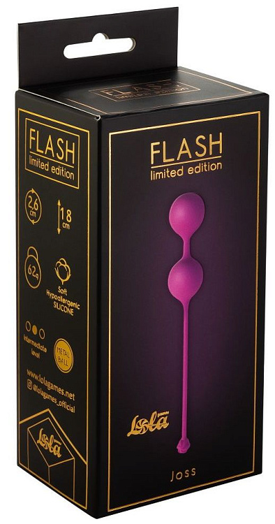 Розовые вагинальные шарики Joss