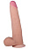 Фаллоимитатор телесного цвета на подошве-присоске - 23,7 см.