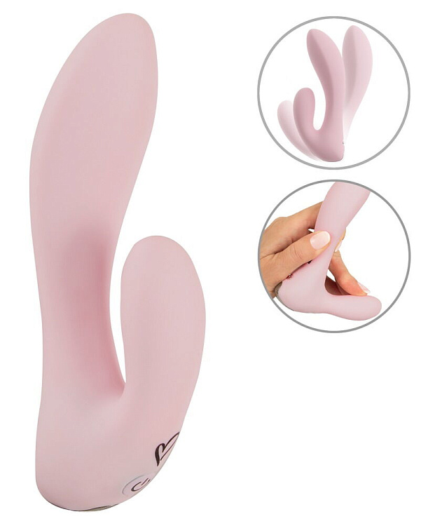 Розовый мини-вибратор CERYA Strong Mini Vibrator - 14 см.