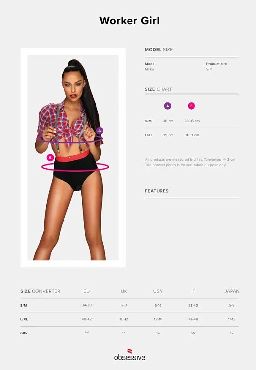 Игровой костюм рабочего Worker Girl